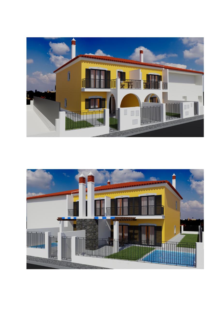 Lote Urbano com Projeto Aprovado para 2 Moradias com Piscina a Poucos Minutos da Praia