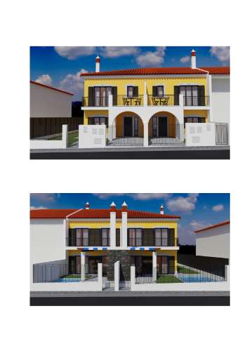 Lote Urbano com Projeto Aprovado para 2 Moradias com Piscina a Poucos Minutos da Praia