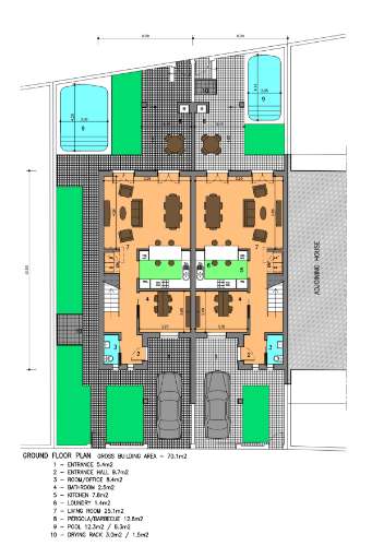 Lote Urbano com Projeto Aprovado para 2 Moradias com Piscina a Poucos Minutos da Praia