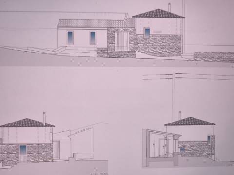 MORADIA EM PEDRA - COM TERRENO DE 200 M2 - COM PROJECTO - FAZ-FATO - TAVIRA - ALGARVE