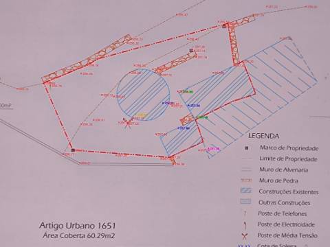 MORADIA EM PEDRA - COM TERRENO DE 200 M2 - COM PROJECTO - FAZ-FATO - TAVIRA - ALGARVE