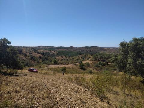 TERRENO RUSTICO COM 23000 M2 - COM POSSIBILIDADE DE CONSTRUÇÃO APOIO AGRICOLA AZINHAL CASTRO MARIM ALGARVE