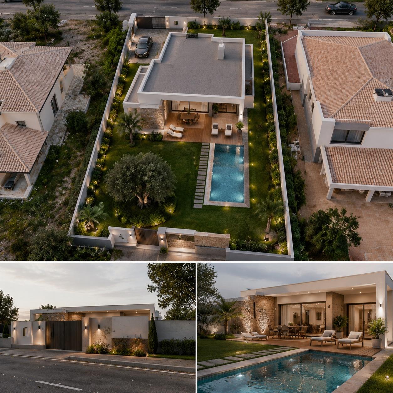 Terreno com Projeto Aprovado - Moradia Térrea ou Moradia de 3 Pisos