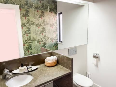 Moradia T3 geminada em condomínio fechado Ocean View