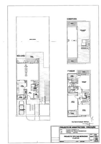 Moradia T3 geminada em condomínio fechado Ocean View