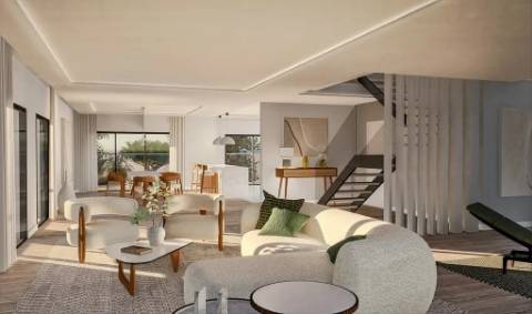 Penthouse T5 duplex com piscina - Montijo