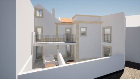 Apartamento T1 com logradouro - Alcochete