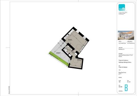 Apartamento T1 com logradouro - Alcochete