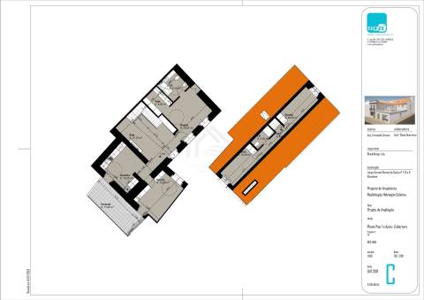 Apartamento T3+1 duplex com varanda - Alcochete