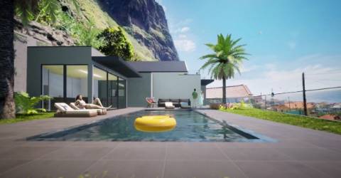 Moradia de Luxo T4 no Paúl do Mar