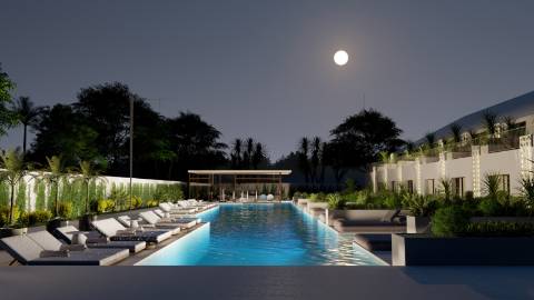 Magnífico apartamento T2 em condomínio único - Comporta