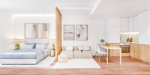 Apartamento T1 com varanda