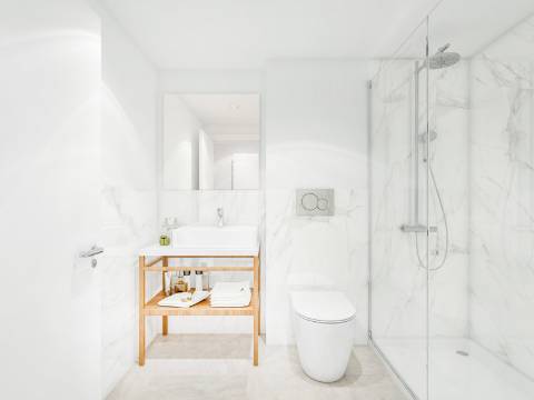 Apartamento T1 com varanda