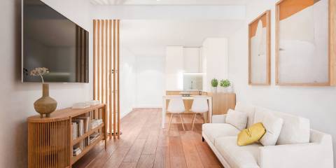 Apartamento T1 com varanda