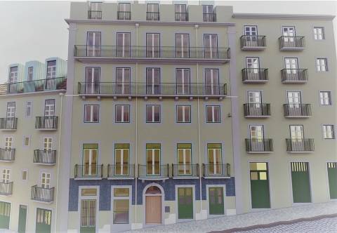 Apartamento T2 em Empreendimento de Luxo no Centro de Lisboa