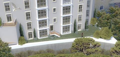 Duplex T3 na Graça em Lisboa