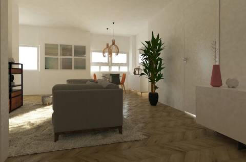 Duplex T3 na Graça em Lisboa