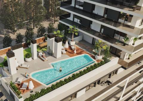 Apartamento T2, junto da praia.