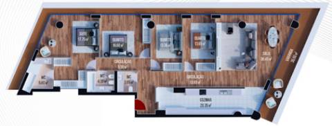 Apartamento T4 no Centro do Funchal