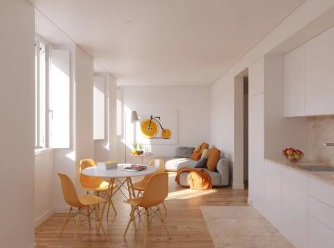 Apartamento T1 em Campo de Ourique - Lisboa