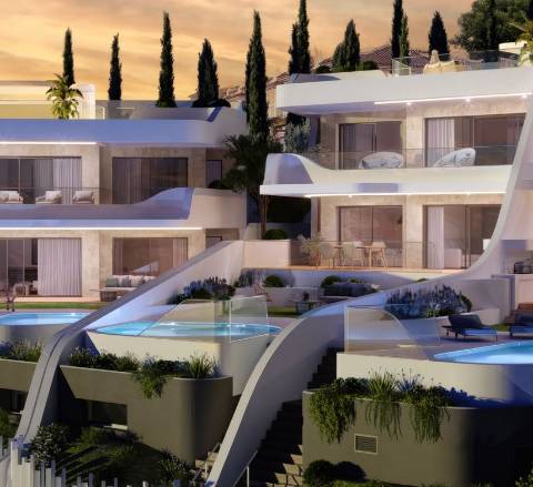 Duplex T3 com terraço e piscina.