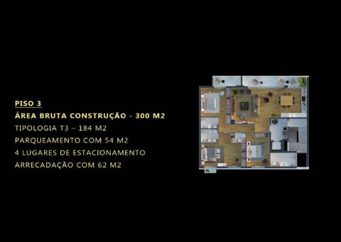 Apartamento T3 em São João do Estoril