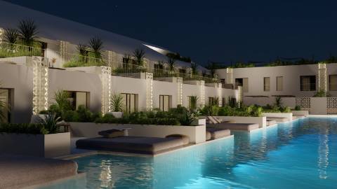 Magnífico apartamento T1 em condomínio único - Comporta