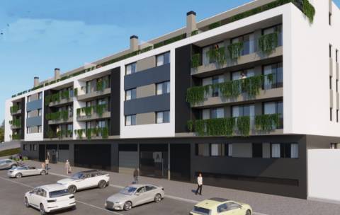 Apartamento T2 novo, com estacionamento.