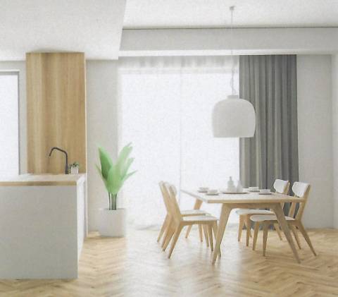 Apartamento T1 Novo com piscina, garagem e arrecadação em zona calma de Olhão