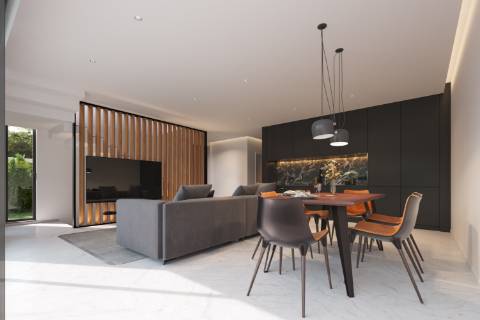 Fantástica moradia de tipologia T3 com vista privilegiada para a Marina de Albufeira