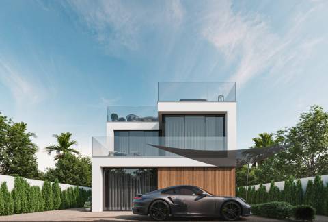 Fantástica moradia de tipologia T3 com vista privilegiada para a Marina de Albufeira