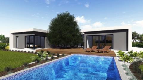 Lote de terreno com projeto aprovado para construção de moradia T3