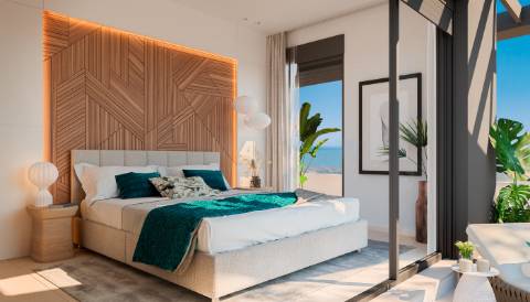 Apartamento T2 com varanda.