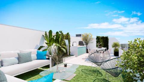 Apartamento T2 com varanda.