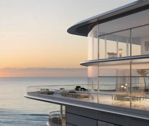 Duplex T4 com Piscina em West Crescent Dubai