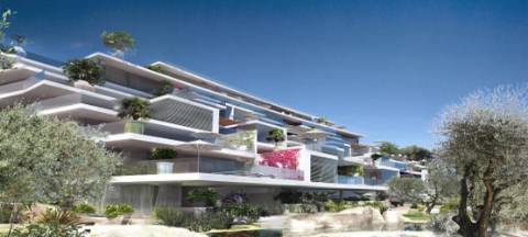 Luxuoso apartamento T3 com vista fantástica para o Mónaco e para o Mar Mediterrâneo.