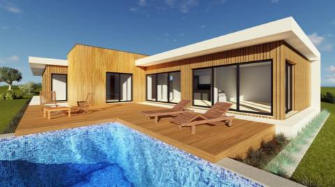 Lote de terreno com projeto aprovado para construção de moradia T3