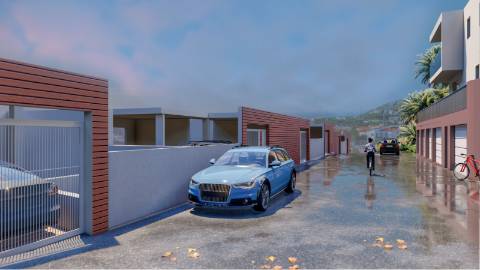 Moradia T3 Geminada em Condomínio Fechado em Câmara de Lobos