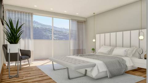 Moradia T3 Geminada em Condomínio Fechado em Câmara de Lobos