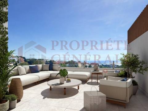 Apartamento T3 novo, perto da praia.