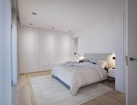 Apartamento T2 em construção, com parqueamento.