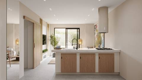 Magnífico apartamento T2 em condomínio único - Comporta