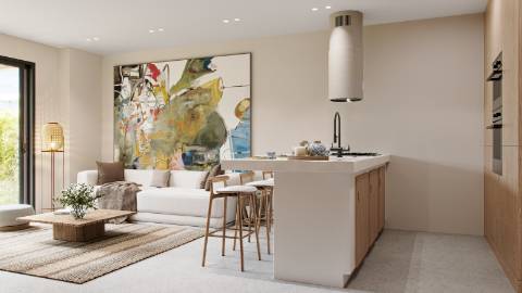 Magnífico apartamento T2 em condomínio único - Comporta