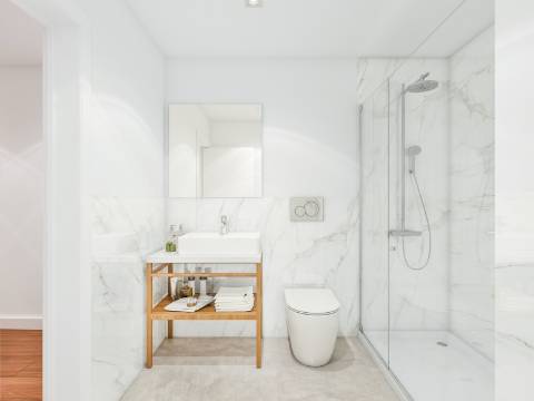 Apartamento T2 com varanda