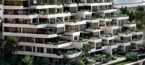 Apartamento T2 de luxo com vista mar - em construção - no Mónaco