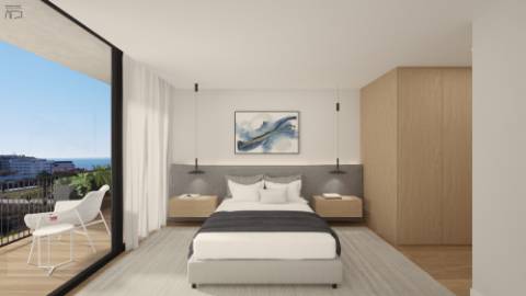 Apartamento T4 com varanda e estacionamento na Margem do Rio Douro