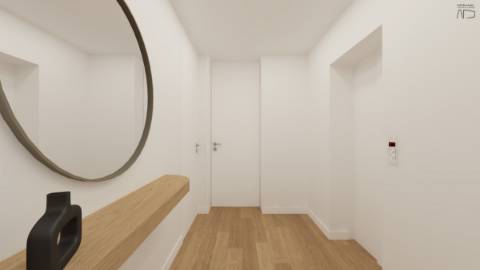 Apartamento T4 com varanda e estacionamento na Margem do Rio Douro