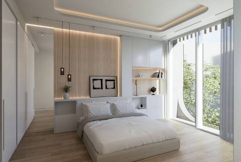 Apartamento T2 em construção, perto da praia.