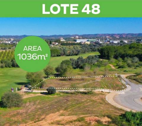 Lote para construção frente golfe no Pestana Silves Golfe Resort