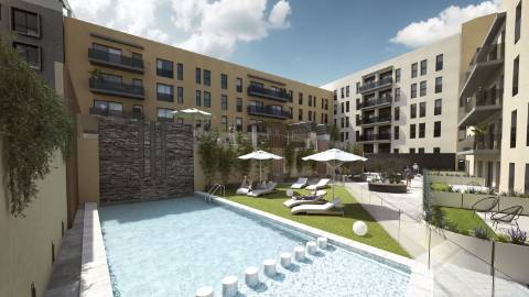 Apartamento T2 perto da praia.